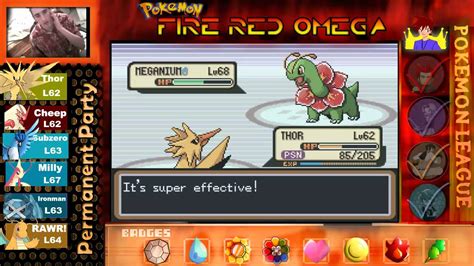 play pokemon fire red omega.